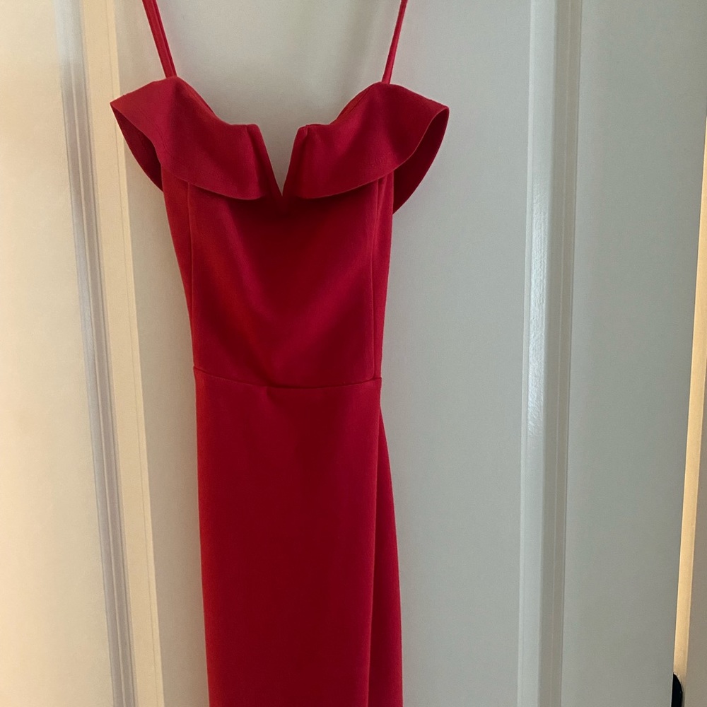 Impeccable Pig red dress